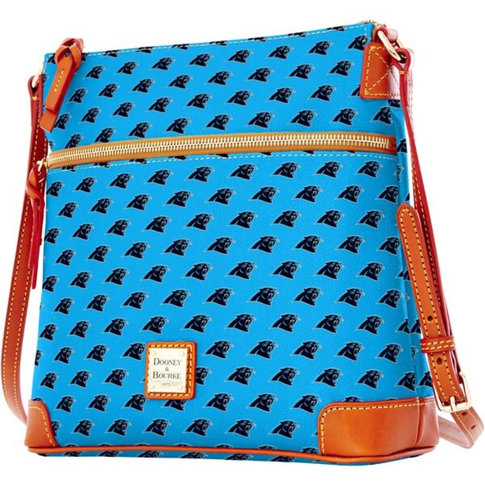 Dooney & Bourke Carolina Panthers Crossbody Purse-Authentic-Retail $188